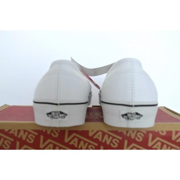Vans Authentic eyelets white canvas sneaker shoes - Picture 8 of 12